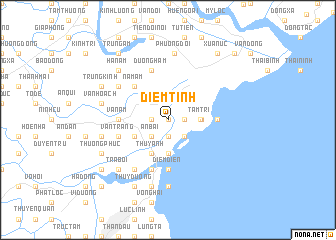 map of Ðiêm Tỉnh