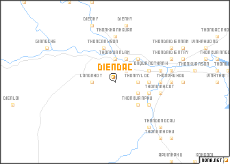 map of Diên Ðắc