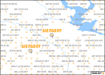 map of Diendorf