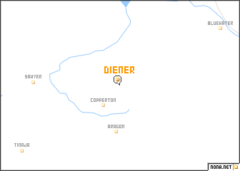 map of Diener