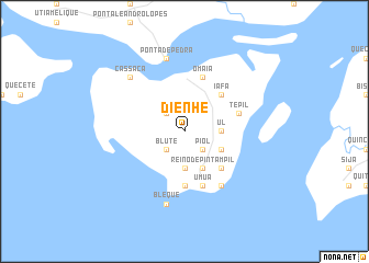 map of Dienhe