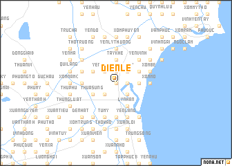 map of Ðiển Lệ