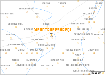 map of Dienntâmer Sharqī