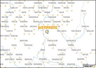 map of Diền Phong