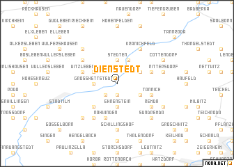 map of Dienstedt