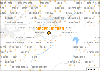 map of Diepenlinchen