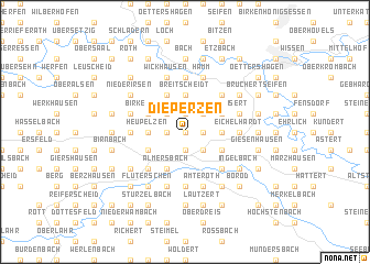 map of Dieperzen