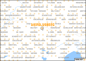 map of Diepoldsberg