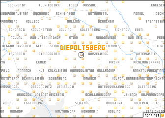 map of Diepoltsberg