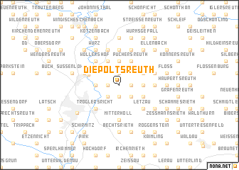 map of Diepoltsreuth