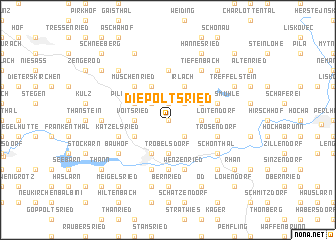 map of Diepoltsried