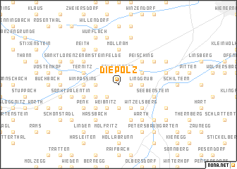 map of Diepolz