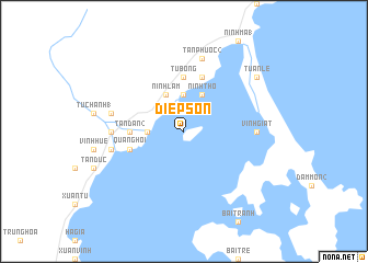 map of Ðiệp Sơn