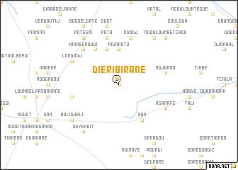 map of Diéri Birane