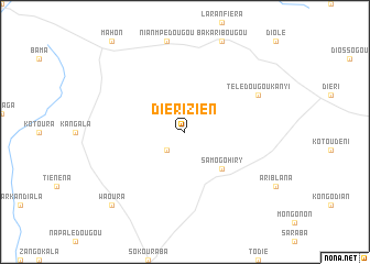 map of Diérizien