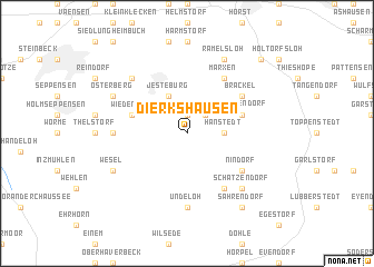 map of Dierkshausen