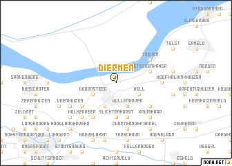 map of Diermen