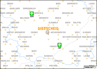 map of Dierscheid