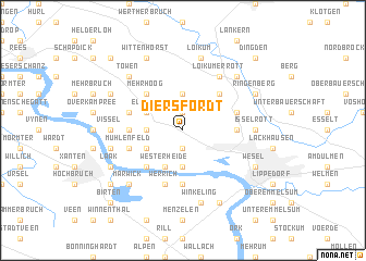 map of Diersfordt