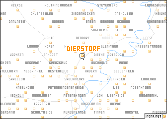 map of Dierstorf