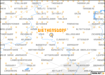 map of Diethensdorf