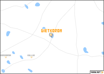 map of Dietkorom