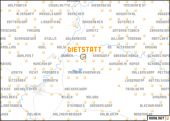 map of Dietstätt