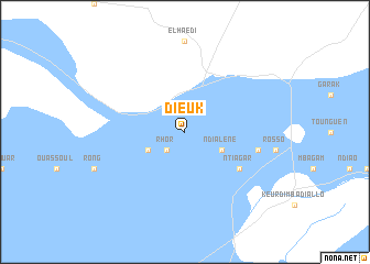 map of Dieuk