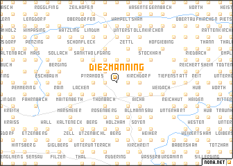 map of Diezmanning