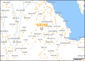 map of Diezmo