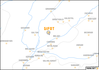 map of Difat