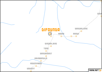 map of Difounda