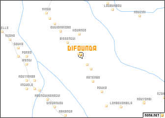 map of Difounda