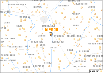 map of Difrah