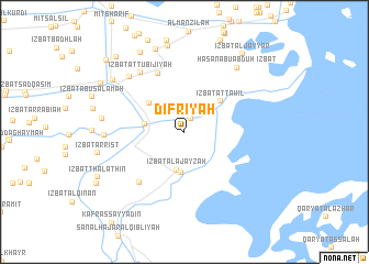 map of Difrīyah