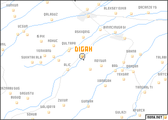 map of Digah