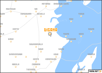 map of Digama
