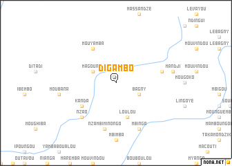 map of Digambo