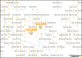 map of Digana