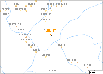 map of Digayi