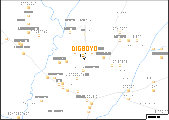 map of Digboyo