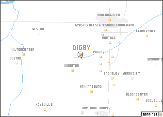 map of Digby