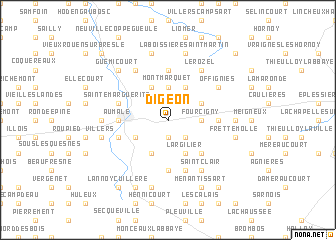 map of Digeon