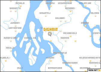 map of Dighāir