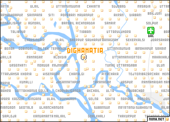 map of Dighāmātia