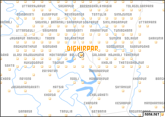 map of Dighirpār