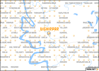 map of Dīghirpār