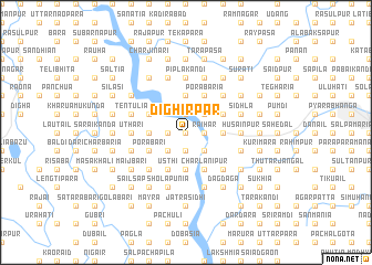 map of Dighirpār