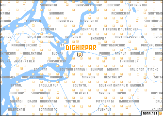 map of Dīghirpār