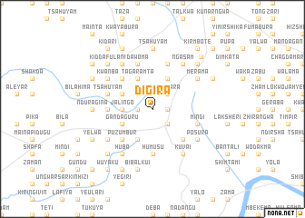 map of Digira